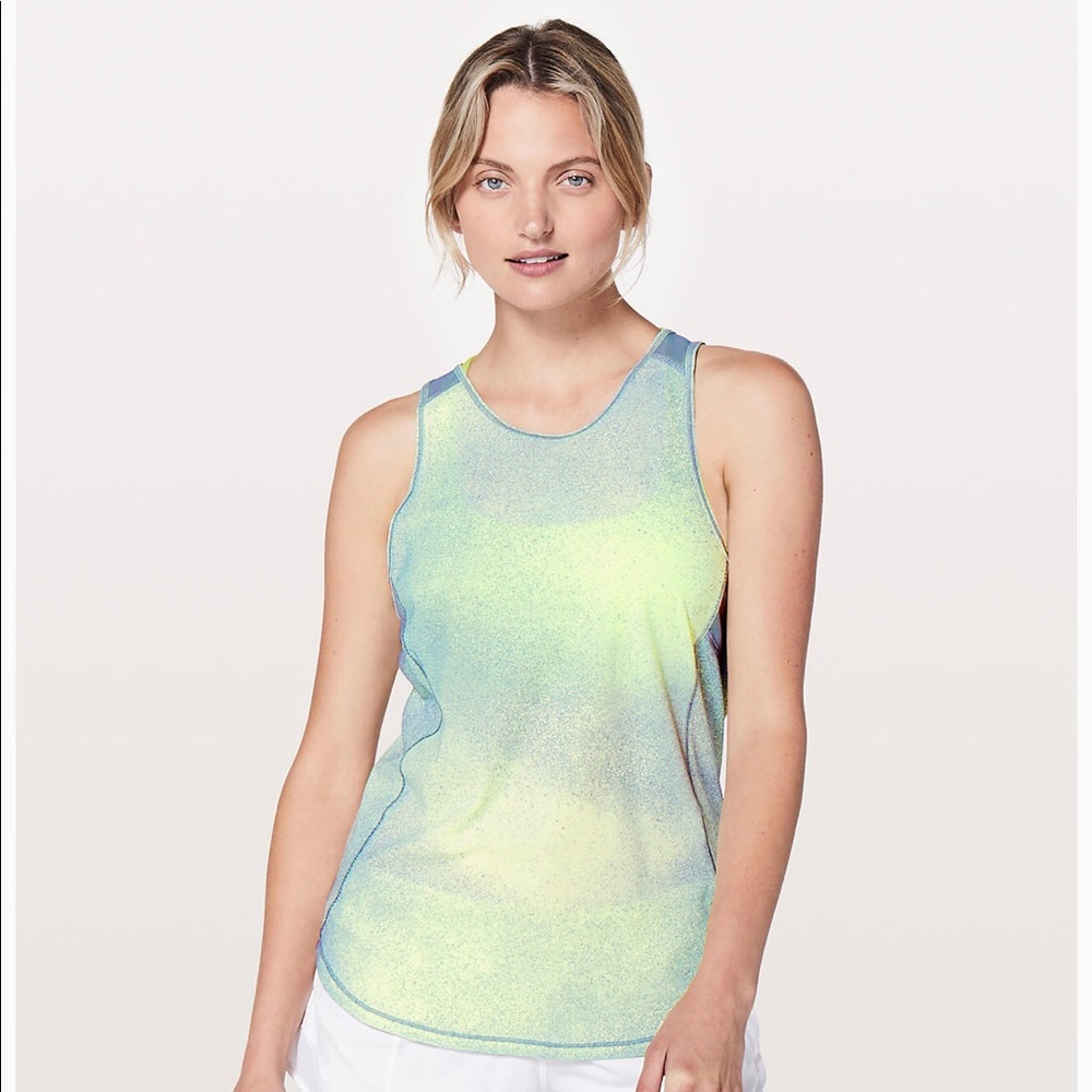Lululemon sculpt tank, size 6